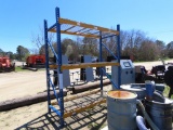 Warehouse storage rack 3shelf 102inch long 42inch deep 10ft tall