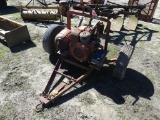 Wisconsin 2inch water pump on single axle trailer (NO TITLE)