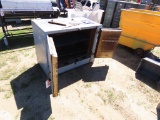 Metal storage cabinet