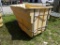 Industrial big plastic material hand cart