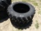 (2) Firestone 11.2-24 tractor tires (New)