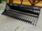 72inch skid steer rock bucket