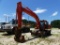 2006 JOHN DEERE 210CW wheel excavator, closed A/C cab, 4 stabilizers, 60inch Geith clean-out bucket,