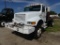 1992 INTERNATIONAL 4800 4x4 flatbed, 16ft bed, 466 diesel, 5spd, winch on front bumper, air brakes *