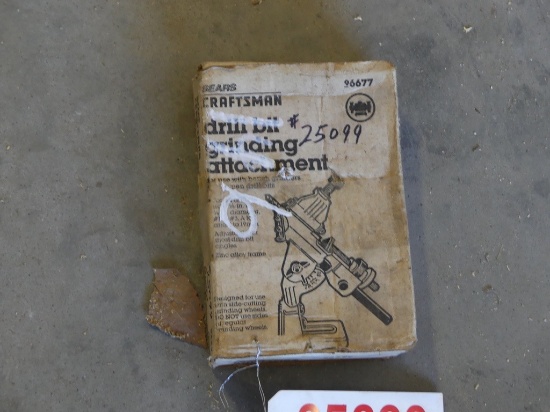 Craftsman drill bit grinding attachment