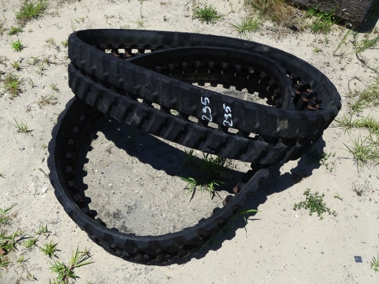 Set of 9inch rubber tracks for mini excavator
