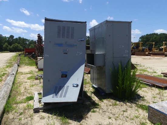 (2) electrical panels