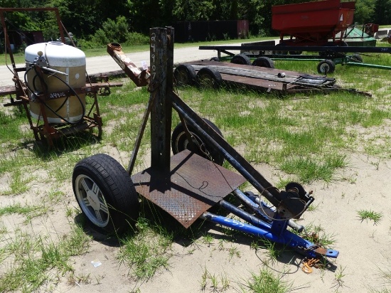 Homemade car dolly