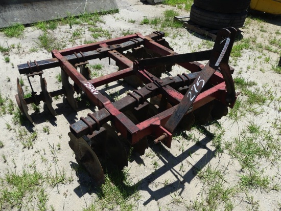 3pt hitch 16blade disc harrow
