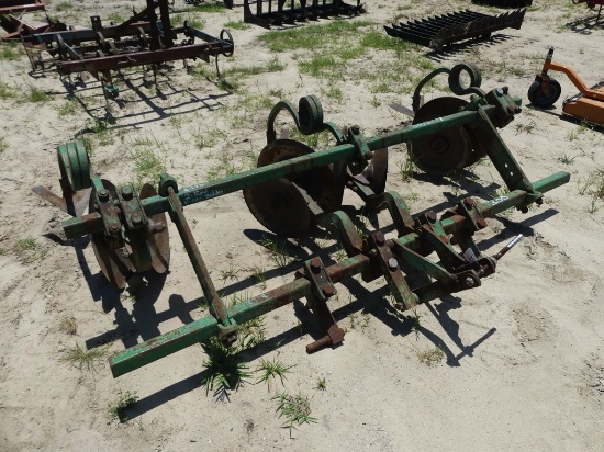 3pt hitch 2row bedder