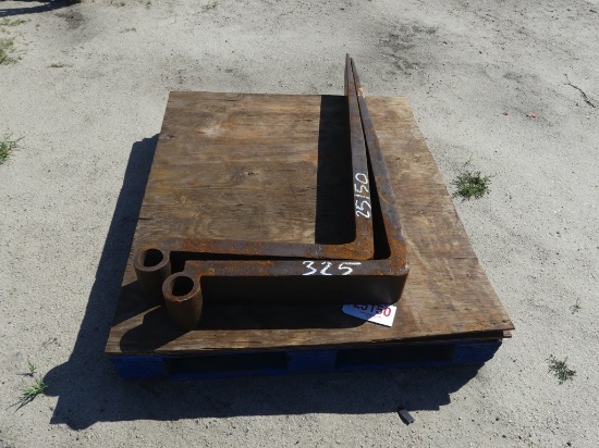 Set of pallet forks