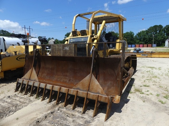 2005 KOMATSU GALEO 65PX15 Dozer, open cab w/rops, 36inch steel tracks, 144inch fixed push blade w/pi