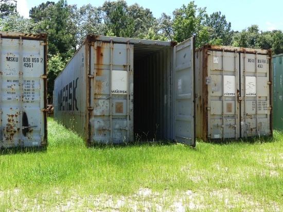 Maersk 40ft high cube Sea Container, s/n:MSKU9618274