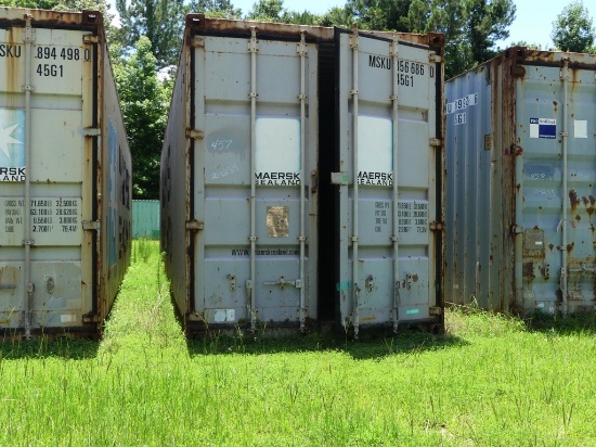 Maersk 40ft high cube sea container, s/n: MSKU566860