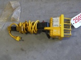 Electric work light