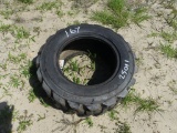 (1) 27x10.50-15 skid steer tire