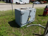 Metal storage cabinet