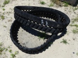 Set of 9inch rubber tracks for mini excavator
