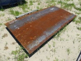 1/4inch 4ftx8ft sheet of metal