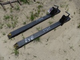 set of loader bucket fork attachment