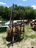 Burroughs 3pt hitch sprayer w/booms 100gallon tank
