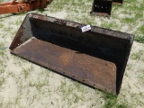 72inch skid steer bucket