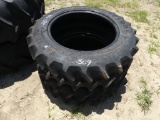 (2) Firestone 11.2-24 tractor tires (New)