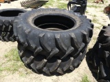 (2) Goodyear 16.9-30 tractor tires (New)