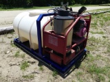 Blue Viper hot & cooled psi washer 300gallon tank