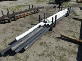 Large quanity of plastic pipe