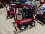 Magnum 4000 series Gold hot & cold psi washer, 15hp gas engine
