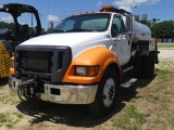 2006 FORD F650 distributor truck, Etnyre 1000 gallon tank, 95685 miles miles:95685