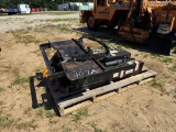 Danuser SM40 skid steer hyd post hammer, s/n: 6066