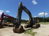 2008 VOLVO EC 360 LC Excavator, closed A/C cab, 35.5inch steel tracks, 70inch CP digging bucket, 142