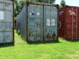P & O 40ft high cube Sea Container, s/n: PONU7899526
