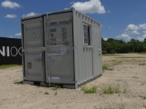 87inch x 96inch Sea Container w/side & window, s/n: GMPU9013523