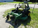 2015 JOHN DEERE Z915B zero turn lawn mower, 25hp gas engine, 60inch cut, 664hrs, s/n: 1TC915BCCFT040