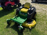 JD Z445 zero turn mower, gas, s/n: 1M0Z445CHEM154492 *Flat tire-Inop*