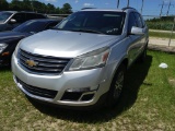2015 CHEVROLET TRAVERSE LT Suv, 3.6L gas engine, A/T, leather interior, power windows, power locks,