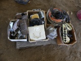 Box of electrical cord/plugs