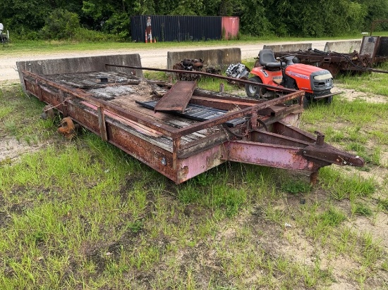 79inch x 18ft T/A trailer (Homemade)