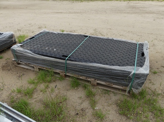 (15) 42inch x 96inch rubber construction mats