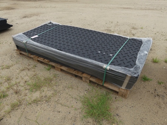 (15) 42inch x 96inch rubber construction mats