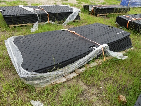 (15) 42inch x 96inch rubber construction mats