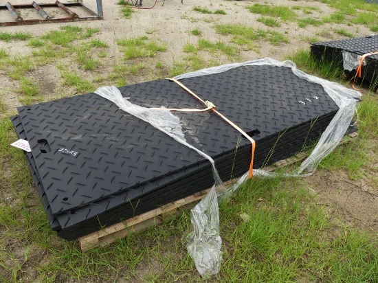 (15) 42inch x 96inch rubber construction mats