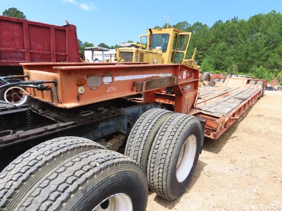 Rogers 35ton T/A Detached Trailer w/20ft dovetail, good tires S/N:26050