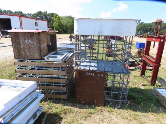 Chicken house cages