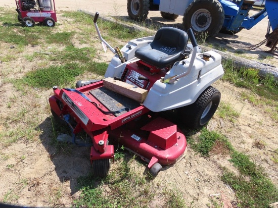 54inch white zero turn mower