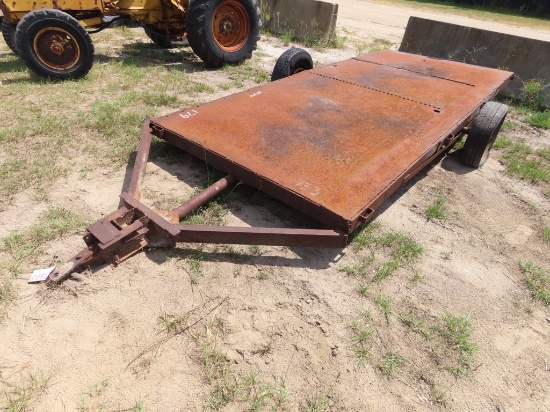 6ft x 14ft single axle trailer **Homemade- NO TITLE**