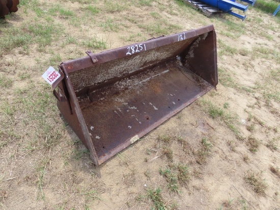 6ft skid steer bucket